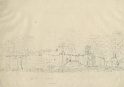 قلعة - قاعة روشال: الرسم بقلم الرصاص ، و [1762-1802] (رسم) بواسطة ستيبينج شو