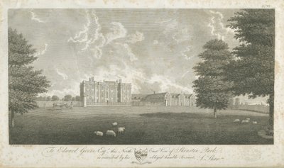Shenstone Park - Hall: engraving، nd [أواخر القرن الثامن عشر] (طباعة) بواسطة ستيبينج شو