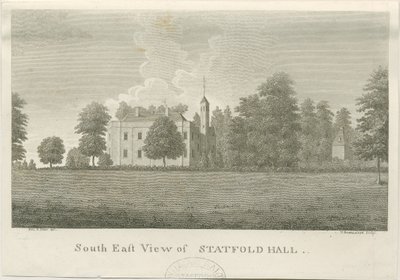 قاعة ستاتفولد: نقش ، و [1762-1798] (طباعة) بواسطة ستيبينج شو