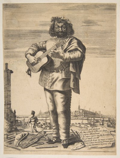 دعا كارلو كانتو بافيتو ، 1646. المؤلفون: ستيفانو ديلا بيلا ، جان كوفي. بواسطة من ستيفانو ديلا بيلا وجان كوفي