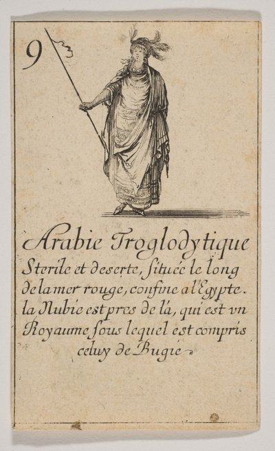 كهف العربية ، 1644. بواسطة ستيفانو ديلا بيلا