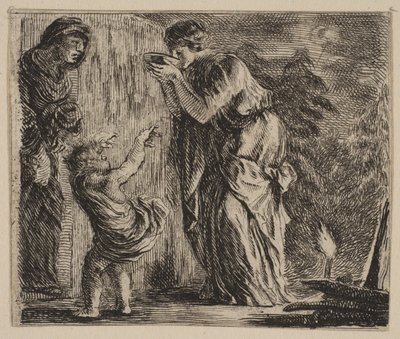 سيريس ، من "لعبة الأساطير" Jeu de la Mythologie ، 1644. بواسطة ستيفانو ديلا بيلا