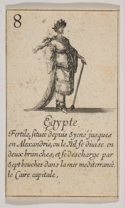 مصر ، 1644. بواسطة ستيفانو ديلا بيلا