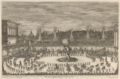 مدخل أمير توسكانا ، 1661. بواسطة ستيفانو ديلا بيلا