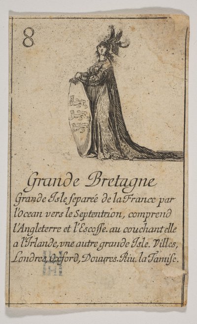 بريطانيا العظمى ، 1644. بواسطة ستيفانو ديلا بيلا