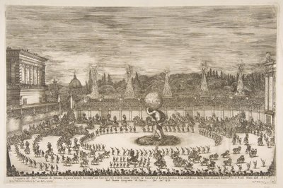 العالم الاحتفال: مدخل Cosimo III de Medici ، 1661. بواسطة ستيفانو ديلا بيلا