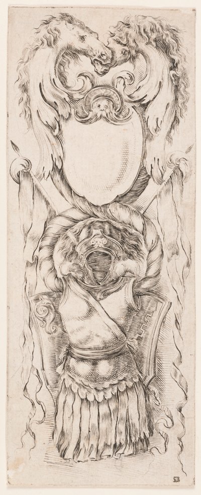 الحلي أو Grotesques (Grotesque Ornament) بواسطة ستيفانو ديلا بيلا