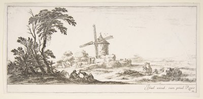 اللوحة 10: عائلة في مركز الصدارة ، وشخصيات مختلفة وخيول في المنتصف ، ... ، كاليفورنيا. 1641. بواسطة ستيفانو ديلا بيلا