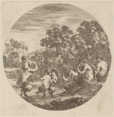 الساتير و Faun. بواسطة ستيفانو ديلا بيلا