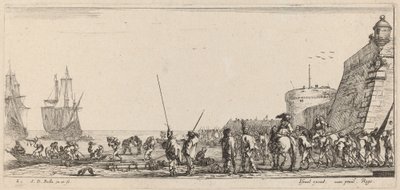 جنود يشرفون على الصعود ، 1644. بواسطة ستيفانو ديلا بيلا