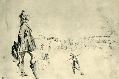 شخصية ذكرية دائمة ، 1633-1634 ، 1943. بواسطة ستيفانو ديلا بيلا