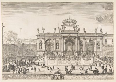 موكب القربان المقدس ، كاليفورنيا. 1648. بواسطة ستيفانو ديلا بيلا