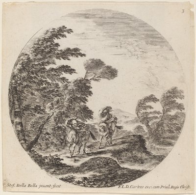 فرسان الرياح ، 1646. بواسطة ستيفانو ديلا بيلا