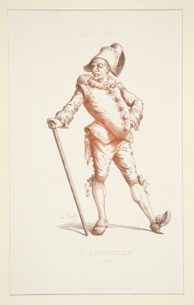 Punchinello في عام 1820 بواسطة ستيفان بانيميكر