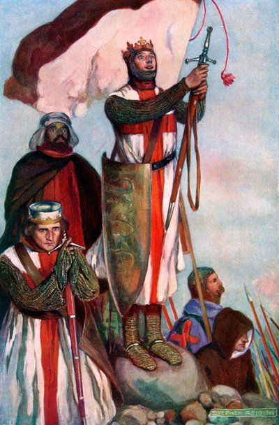 رؤية الصليبيين للقدس ، 1909. بواسطة ستيفن ريد