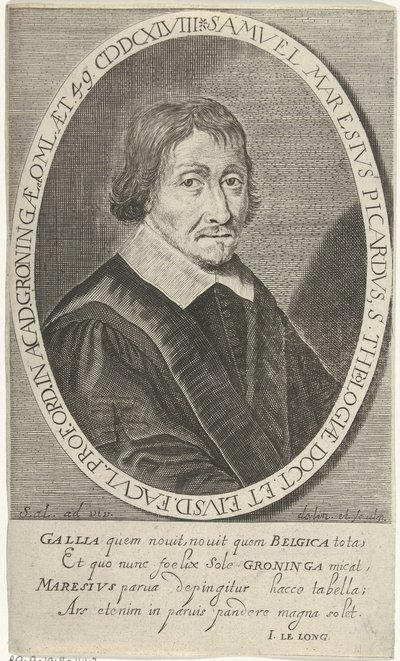 Portret van Samuel Maresius بواسطة ستيفن فان لامسويردي