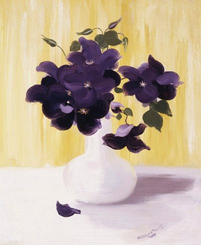 المزهرية البيضاء. لوحة رسمها ستيوارت بارك (1862-1933) مجموعة خاصة. بواسطة ستيوارت بارك