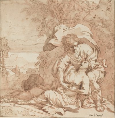 Procris و Cephalus (؟) بواسطة استوديو سيمون فويت