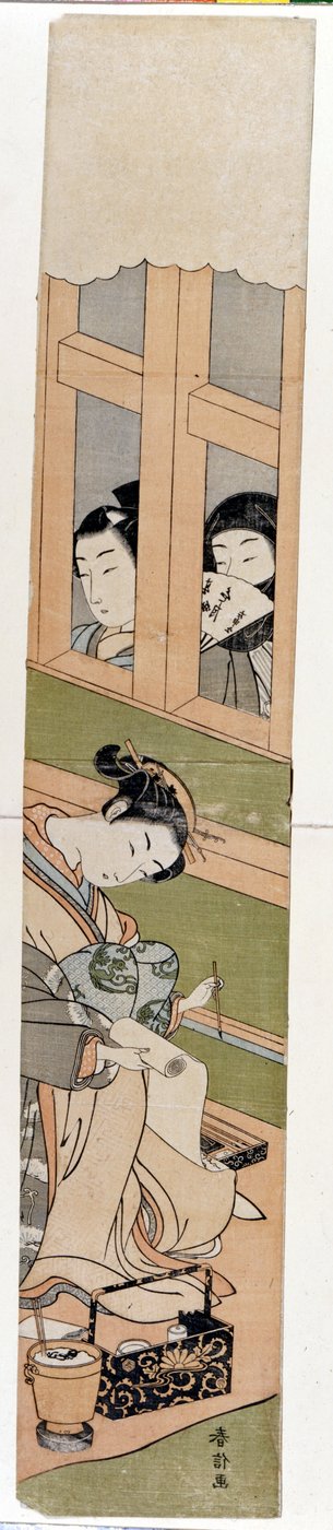 شيراي جونباتشي. P Rin ts بواسطة Harunobu Suzuki (17224 / 25-1770). بواسطة سوزوكي هارونوبو