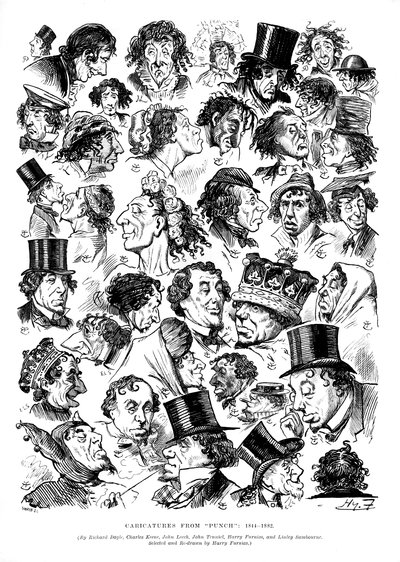 كاريكاتير من بانش ، 1844-1882. بواسطة سوين