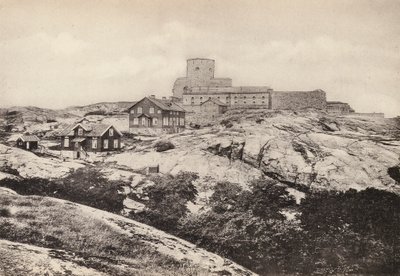 السويد / السويد: Bohuslan، Marstrand، Carlstens Fastning (b / w photo) بواسطة المصور السويدي
