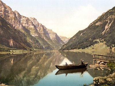 Klöntalersee ، جلاروس ، سويسرا ، حانة. ج 900 بواسطة المصور السويسري