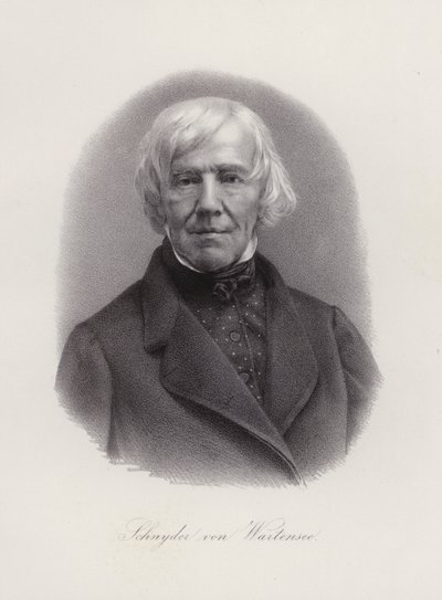 فرانز Xaver Schnyder von Wartensee ، ملحن سويسري (نقش) بواسطة المدرسة السويسرية