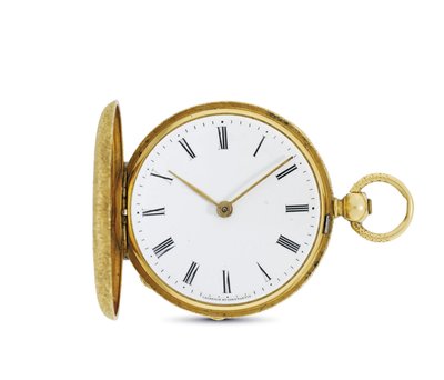 ساعة Hunter Case Keywound أسطوانة ، Vacheron et Constantin ، Geneve ، c.1860 بواسطة المدرسة السويسرية