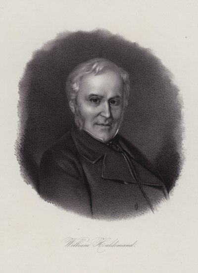 William Haldimand, English-born politician, banker and philanthropist who lived in Switzerland (engraving) بواسطة المدرسة السويسرية