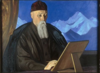 صورة للرسام نيكولاس ريريش بواسطة Swjatoslaw Nikolajewitsch Roerich
