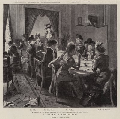 حلم المرأة العادلة بواسطة Sydney Prior Hall