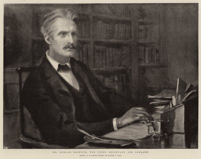 السيد جيرالد بلفور ، السكرتير الأول لأيرلندا بواسطة Sydney Prior Hall