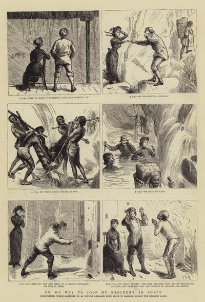 في طريقي للانضمام إلى فوجي في مصر بواسطة Sydney Prior Hall