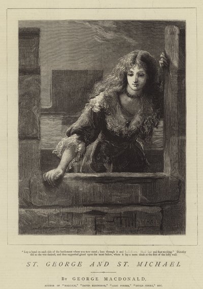سانت جورج وسانت مايكل بواسطة Sydney Prior Hall