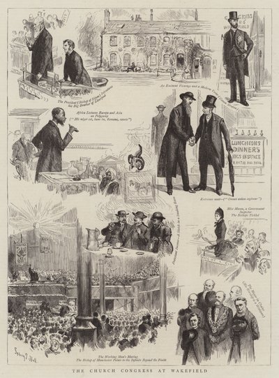 مؤتمر الكنيسة في ويكفيلد بواسطة Sydney Prior Hall
