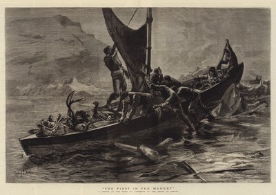 المرة الأولى في السوق بواسطة Sydney Prior Hall
