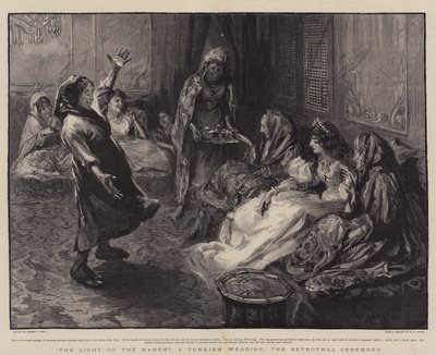 نور الحريم ، زفاف تركي ، حفل خطوبة بواسطة Sydney Prior Hall