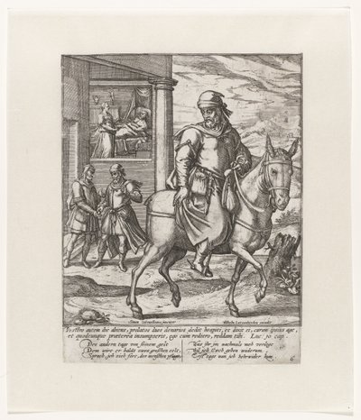 السامري الصالح يدفع لصاحب الحانة مثل السامري الصالح (عنوان المسلسل) بواسطة سيمون نوفيلانوس