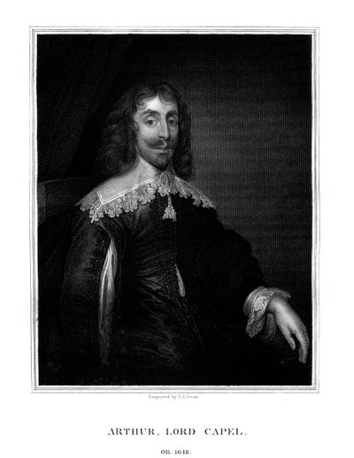 آرثر كابيل ، بارون كابيل الأول ، ملكي إنجليزي ، 1825. بواسطة عميد الكلية