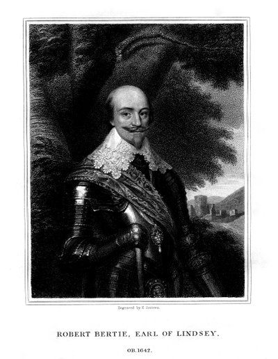 روبرت بيرتي ، إيرل ليندسي الأول ، 1827. بواسطة عميد الكلية