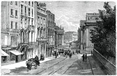 شارع جرافتون ، دبلن ، 1900. بواسطة T. Hart