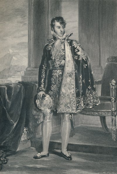 الأمير كاميلو بورغيز - الزوج الثاني لبولين بونابرت ، c1810 ، 1896 بواسطة ت. جونسون