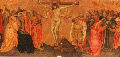 صلب ، لوح بريلا (تمبرا على لوح) بواسطة Taddeo di Bartolo