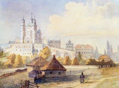 الرقاد المقدس Pochayiv Lavra بواسطة تاراس جريجوريفيتش شيفتشينكو