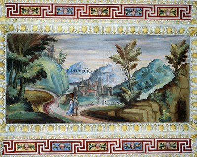 منظر من سيلينو بواسطة Tarquinio Ligustri
