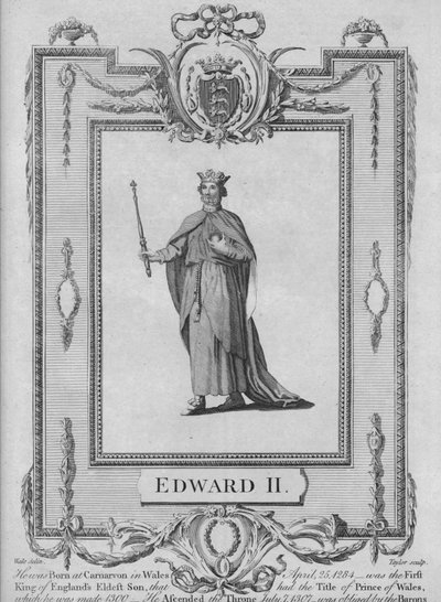 إدوارد الثاني ، 1783. بواسطة تايلور