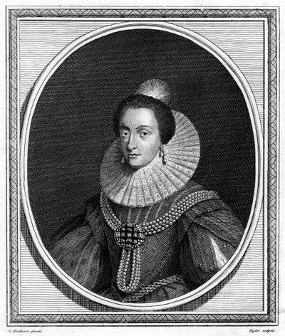 إليزابيث ، Electress Palatine و Queen of Bohemia ، 1787. بواسطة تايلور