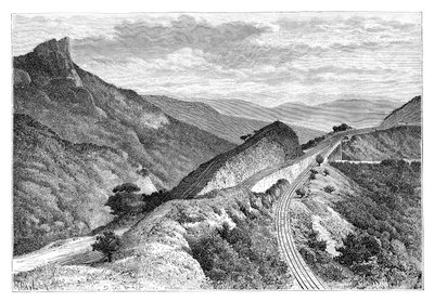بهور غات ، بالقرب من خاندالا ، الهند ، 1895. بواسطة تايلور