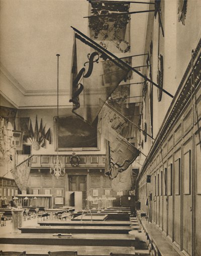 حيث يتقاعد المتقاعدون تحت ألوان ممزقة ، c1935. بواسطة تايلور