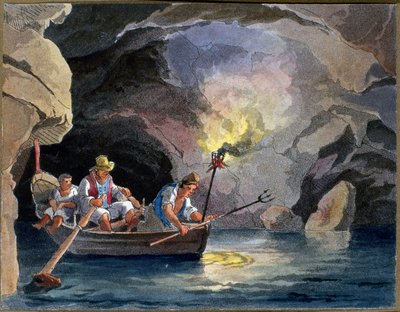 الصيد الليلي ، حوالي 1830 (أكواتينت) بواسطة تيودورو جوجليلمو ويتنج